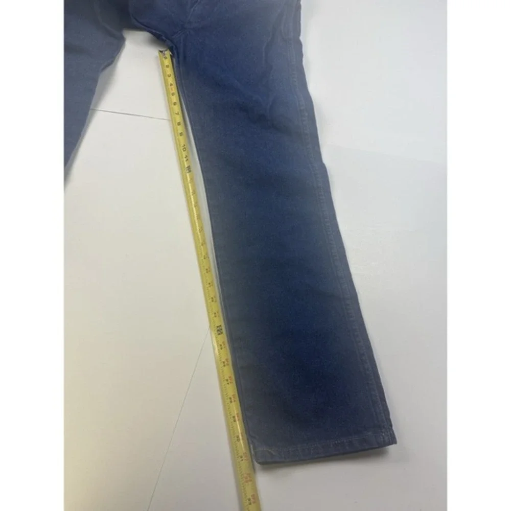 Wrangler Fire-Resistant Blue Denim Original Fit Pants Jeans FR13MWZ Mens 31x32‎